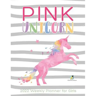 Pink Unicorn: 2022 Weekly Planner for Girls