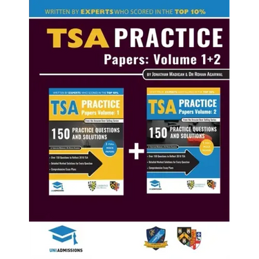 TSA Practice Papers Volumes One & Two: 6 Full Mock Papers, 300 Questions in the style of the TSA, Detailed Worked Solutions for Every Question, Thinki