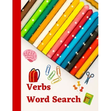Verbs Word Search: English grammar puzzle activity book