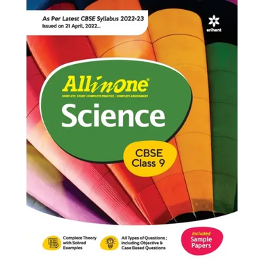 CBSE All In One Science Class 9 2022-23 Edition (As per latest CBSE Syllabus issued on 21 April 2022)