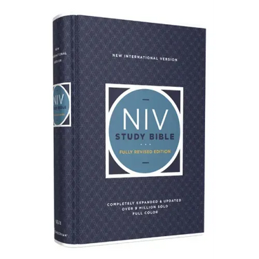NIV Study Bible, Fully Revised Edition, Hardcover, Red Letter, Comfort Print