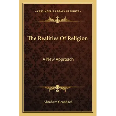 The Realities of Religion: A New Approach