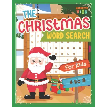 The Christmas Word Search Book: Fun Holiday Christmas Word Search Puzzle Book for Kids ages 4-8