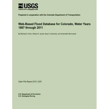 Web-Based Flood Database for Colorado, Water Years 1867 through 2011