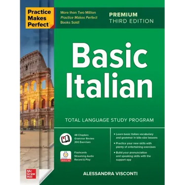 Practice Makes Perfect: Basic Italian, Premium Third Edition