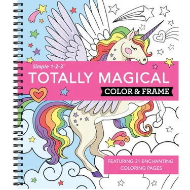 Color & Frame - Totally Magical (Coloring Book)