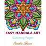 Easy Mandala Art Coloring Pages
