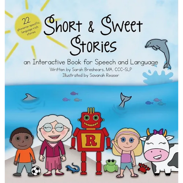 Short and Sweet Stories: An interactive book for speech and language