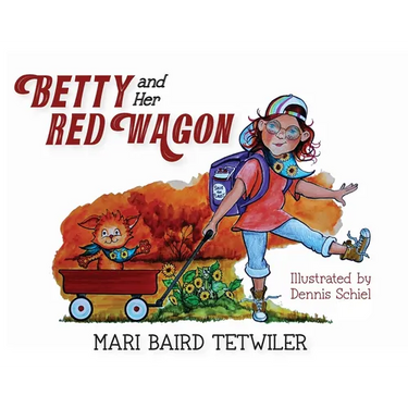 Betty and Her Red Wagon