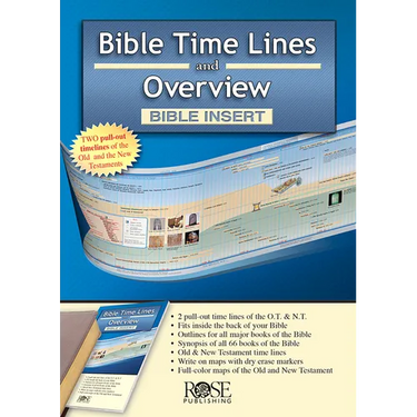 Bible Time Lines and Overview - Bible Insert