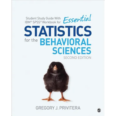 Student Study Guide with Ibm(r) Spss(r) Workbook for Essential Statistics for the Behavioral Sciences