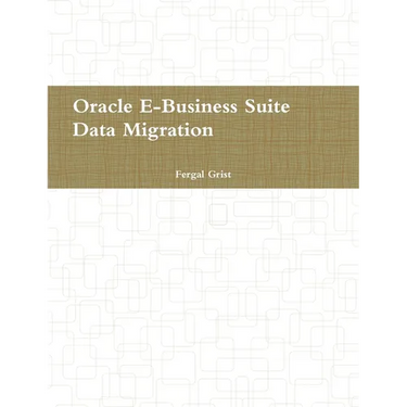 Oracle E-Business Suite, Data Migration