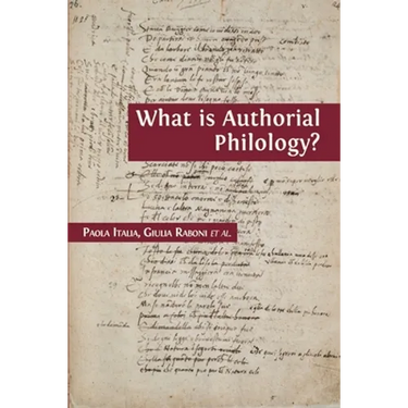 What is Authorial Philology?