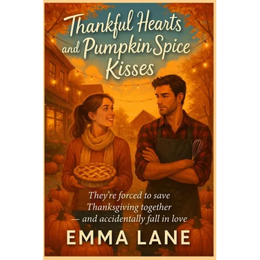 Thankful Hearts and Pumpkin Spice Kisses - They're forced to save Thanksgiving together - and accidentally fall in love: A Cozy Love Story for Fans of