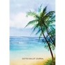 Watercolor Beach - Dotted Bullet Journal: Medium A5 - 5.83X8.27