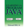 Learning to Program Java