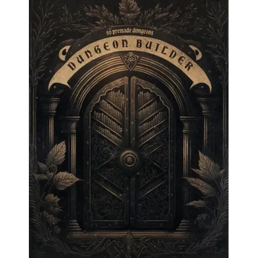 Dungeon Builder: Dungeon Maker with 50 Premade Dungeon Maps for Tabletop Roleplaying Games.