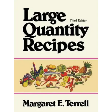 Large Quantity Recipes