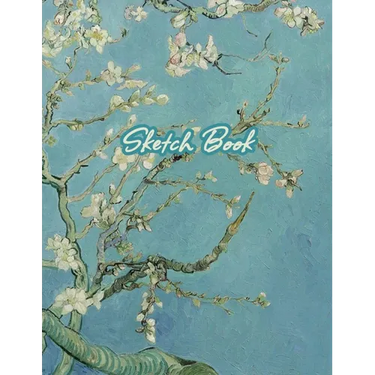Sketch Book: Drawing Notebook for Sketching, Doodling, Writing, Art Journaling, A4 Sketchbook (Van Gogh Art Cover Vol.5)