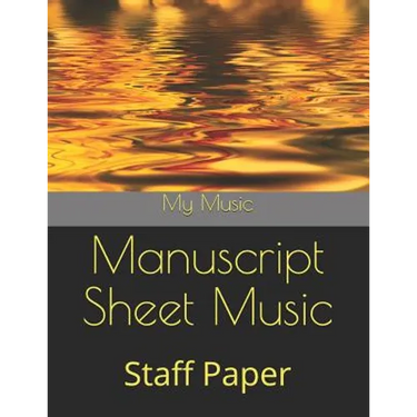 Manuscript Sheet Music: Staff Paper
