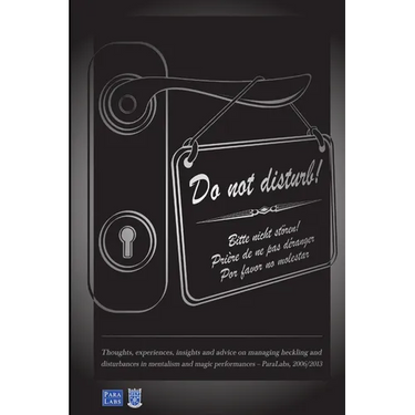 Do Not Disturb - Thoughts on Heckling