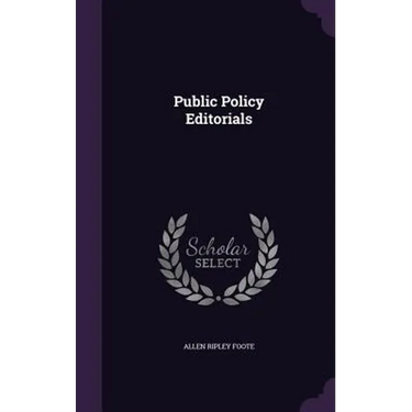 Public Policy Editorials