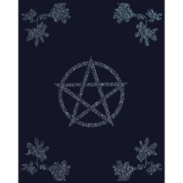 Grimoire: Pentacle Gemstone Flower Spell Book To Witchcraft Write Rituals & Ingredients