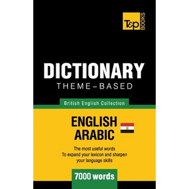 Theme-based dictionary British English-Egyptian Arabic - 7000 words