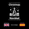 Christmas / Navidad: First Christmas words in English and Spanish