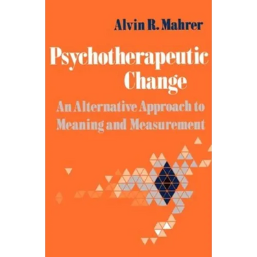 Psychotherapeutic Change: An Alternative Approach to Meaning and Measurement