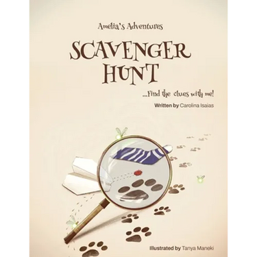 Amelia's Adventures Scavenger Hunt: Find The Clues With Me!