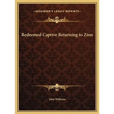 Redeemed Captive Returning to Zion