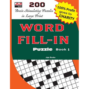 Word Fill-In Puzzle Book 1