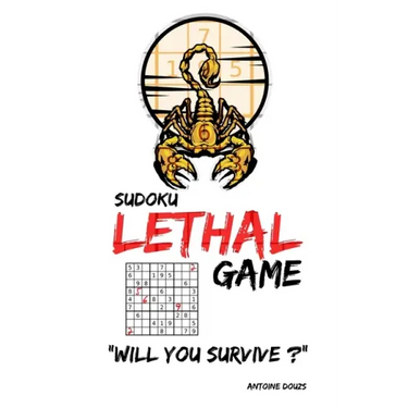 Sudoku lethal game: killer sudoku books for adults - sudoku puzzle books ( best gift books on logic )