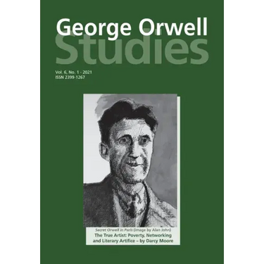 George Orwell Studies Vol 6 No 1