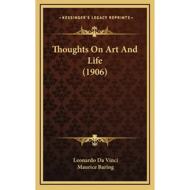Thoughts On Art And Life (1906)