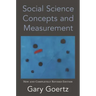 Social Science Concepts and Measurement: New and Completely Revised Edition