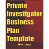 Private Investigator Business Plan Template
