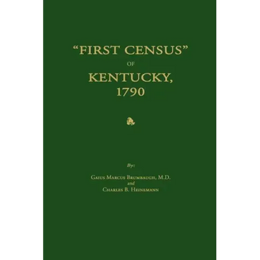 First Census of Kentucky, 1790