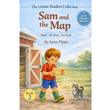 Sam and the Map: An Early Phonics Reader for Beginning Readers (Letters A, M, S, T, P, I, N, C, H, R)