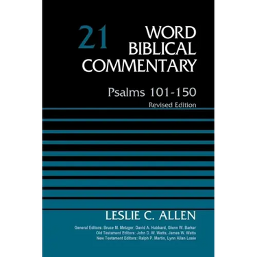 Psalms 101-150, Volume 21 Hardcover