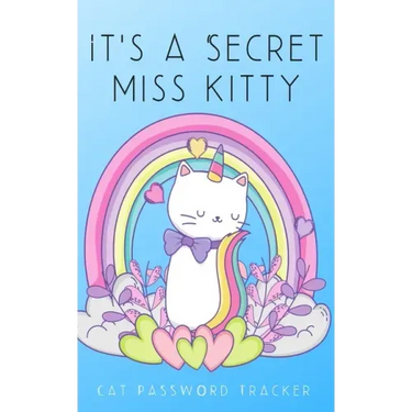 It's A Secret Miss Kitty: Small Cat Password Tracker