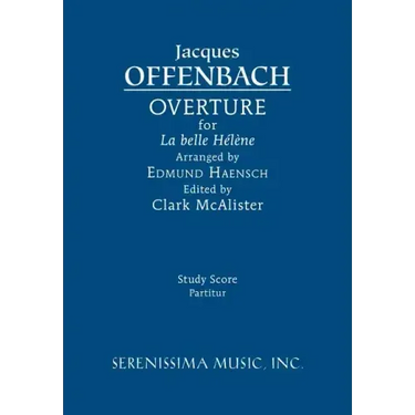 La belle Hélène Overture: Study score