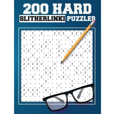 200 Hard Slitherlink Puzzles: Japanese Puzzles