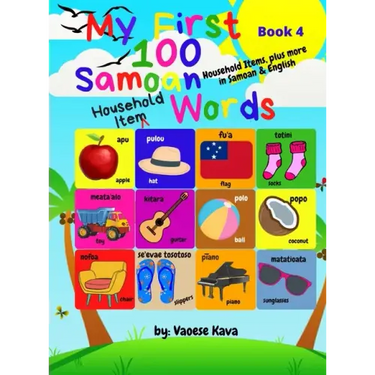 My First 100 Samoan Household Item Words - Book 4