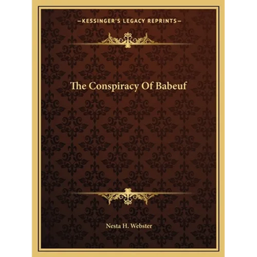 The Conspiracy Of Babeuf