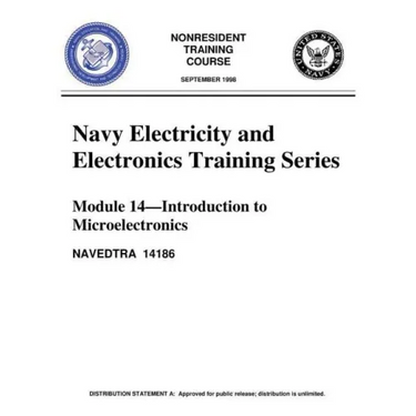 The Navy Electricity and Electronics Training Series: Module 14 Introduction To: Introduction to Microelectronics, covers microelectronics technology