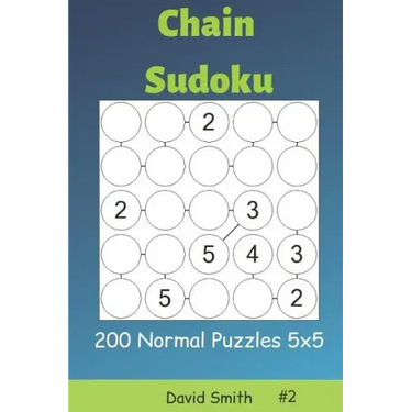 Chain Sudoku - 200 Normal Puzzles 5x5 Vol.2