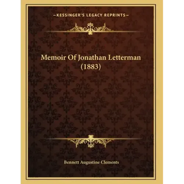 Memoir Of Jonathan Letterman (1883)