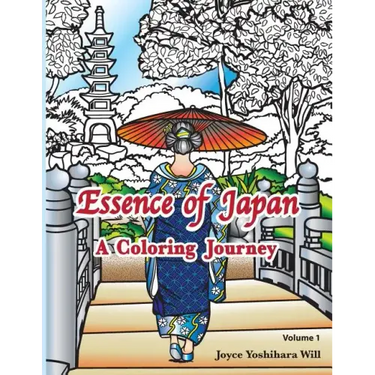 Essence of Japan: A Coloring Journey